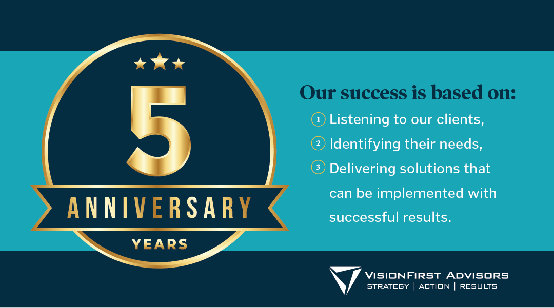 VisionFirst Celebrates 5 Years